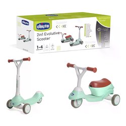Chicco Monopattino evolutivo 2 in 1 2-4a FIT&FUN Verde e Grigio 00012188200000