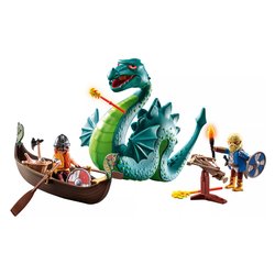 Playmobil Vichinghi con mostro marino ( 40 pz ) PIRATES 4-10a 71830