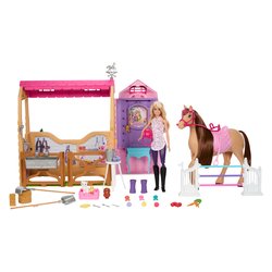 Mattel Set bambola con stalla Ultimate e accessori BARBIE JDN43