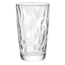 Set bicchieri Acqua 3pz DIAMOND Trasparente 8,4 x 9,2 cm 305ml