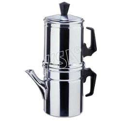 Caffettiera 6 Tazze STEEL MOKA Acciaio lucido 02CF038