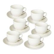 Set tazzine caffè 2pz JAMAICA Trasparente 6,2 x 8 cm 90ml 10663 01