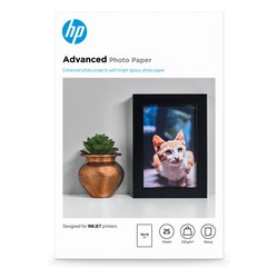 Carta Fotografica Adesiva HP Sprocket - 20 Fogli 5x7.6cm, Compatibile Con Stampanti Sprocket