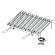 Griglia barbecue Maniglie Laterali Inox lucido 318A