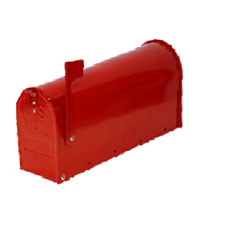 Cassetta Postale Americana In Stile Topolino - Zincata, Con Bandierina Segnalatrice - Senza Palo - Foto 10