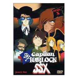 Terminal Video DVD Capitan Harlock #10 - SSX (Eps 13-17) - Tomoharu Katsumata,Masamitsu Sasaki YD0167
