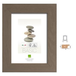 Bubola & Naibo Cornice legno (21x29,7cm) TRENDY SANDRA Grigio talpa 6110 07 MA4