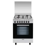 Delonghi SGW 554 N Cucina Gas 4 Fornelli con Forno a Gas da 50 cm