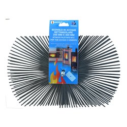 Scovolo Acciaio Per Pulizia Canna Fumaria - 20cm Quadrato - Foto 14