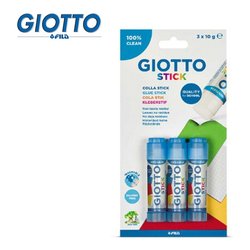 Colla vinilica GIOTTO Vinilik Duo Stick Trasparente tubetto 35 gr 089800