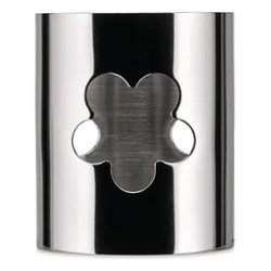 Alessi Anello tovagliolo Inox (4,2x5cm) GIROTONDO Fiore Cromo lucido AKK10F