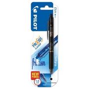 Pelikan 946806 Penna Stilografica Twist, Cartuccia Blu Inclusa, Pennino M  Acciaio, Nero + 306696 Cancellino Inchiostro Super Pirat 850 a Doppia  Punta