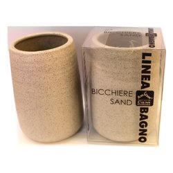 Bicchiere porta spazzolino RAINBOW Verde 7,2 x 7,2 x 11 cm RA98 07