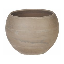 Vaso trasparente per piante in plastica 30x14,5x15 cm