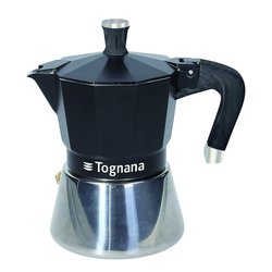 Caffettiera Tognana 6 tazze acciaio inox Riflex