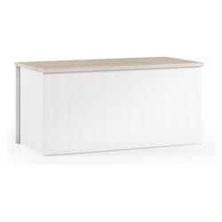 BRICO MARKET SRL  CASSAPANCA PATIO 132,7X63,5XH89,5CM BIANCA EFFETTO