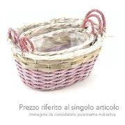 Cesta Biancheria Arianna Con Manico Lt25 Wenge Bucato