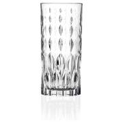 Bicchieri Da Vetro Colorati Brandani - Set 6 Pezzi Da 250ml, Design Plissé, Per Acqua, Vino E Cocktail - Foto 9