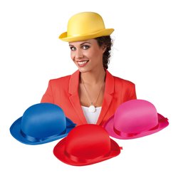 Cappello carnevale Cilindro De Luxe Satinato Assortito 20930