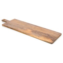 axentia Set taglieri in legno di bambù con supporto - Porta taglieri con 6  mini taglieri - Taglieri