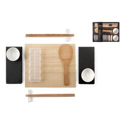 Box sushi set x2 ciotole piatti due colori