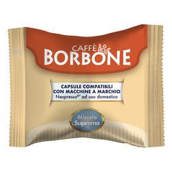 Caffè Borbone 50 capsule Nespresso miscela decisa