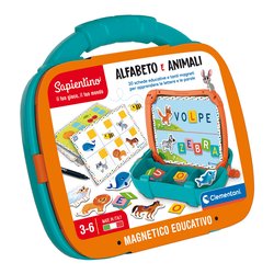 Clementoni- Sapientino-Raccolta 10 Giochi Montessori 3 Anni, Gioco  educativo per Imparare Alfabeto, Numeri, Forme e Colori-Made