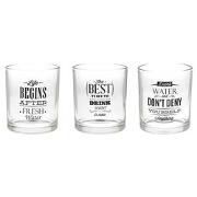 Set bicchieri Whisky 6pz ALKEMIST Trasparente 8,7 x 10,3 cm 350ml 265260