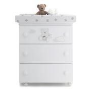 Fasciatoio bagnetto MYBEAR 3 cassetti Bianco 69 x 89 x 47 cm 9900074310