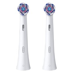 Oral-B Testine iO Radiant White, Confezione da 8 pezzi