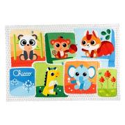 Tappeto Pieghevole Primi Giochi Doppia Faccia - Soffice, Impermeabile, Con Borsa, 127x127cm, Per Neonati - Foto 13