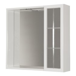 Laundry pensile bagno due ante 71x38x77 olmo