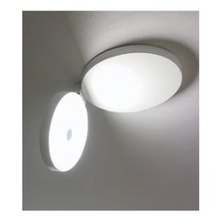 Gea Luce Lampadina LED 8w E27 calda vetro specchiato argento 1000 lumen