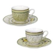 Set tazzine caffè 4pz EVERYDAY con piattino Grigio tortora 50ml 081701158