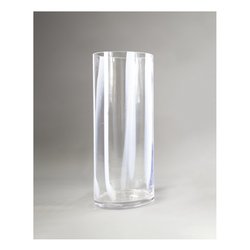 VASO DORICO TRASPARENTE/AMBRA VETRO