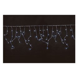 Pre Qu' Italia Tenda luminosa Prolungabile con Giochi Luce (420x50 cm) nr 180 luci Bianco freddo D2367
