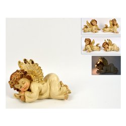 Due Esse Christmas Decoro Natale Angelo Sdraiato con Luci Ass,. Assortito XNA21001941