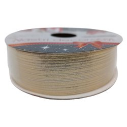 Due Esse Christmas Nastro (25mmx2,7m) (1pz) CHRISTMAS Oro XNA23003691
