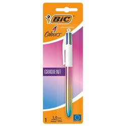 Confezione 15 penne a sfera Bic Cristal Multicolor colori assortiti: Penne  a sfera di Bic