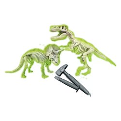 Clementoni Gioco educativo Archeogiocando TRex e Triceratops 6a+