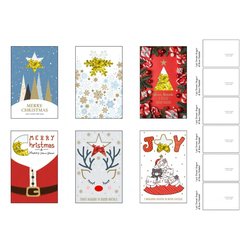 Marpimar Biglietto auguri Natale Assortito (11,8x16,8 cm) ABNCC12