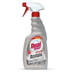 Dual Power Detergente inox PROFESSIONAL Sgrassante flacone vapo 500 ml DS9106