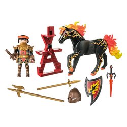 Playmobil Guerrieri di Burnham Cavaliere di fuoco ( 16 pz ) NOVELMORE 4-10a 71213