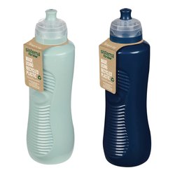 Mumutan Borracce da escursionismo 3 litro，Set di 4 bottiglie  (3,3L/1500ml/700ml+300ml), a prova di perdite, senza BPA,Borraccia con  cannuccia,per