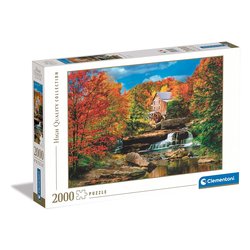 Clementoni Puzzle 2000 pz Glade Creek Grist Mill 10a+ (97,5x66,8cm) HIGH QUALITY COLLECTION 32574
