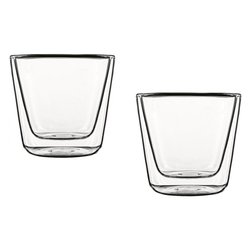 Bormioli Luigi, Set 6 bicchieri Acqua whisky UNO+ in vetro