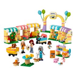 Top2trade - 99- MOBILE PORTA TUTTO CON BASE PER COSTRUZIONI LEGO ED ALTRE•  Crea, gioca ed esponi i tuoi mattoncini da costruzione preferiti• Due  mensole estraibili permettono al bambino di togliere i