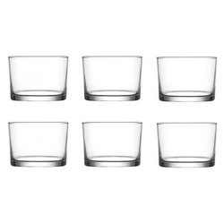 TREND FOR HOME Bicchieri 580 ml Colorati Vetro Set da 6 Bicchieri