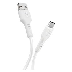 SBS TECABLETCC20W cavo USB 1,5 m USB 2.0 USB C Bianco