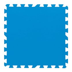 Bestway Base piscina set componibile 9 piastrelle (50x50x5cm) Blu 58220 6